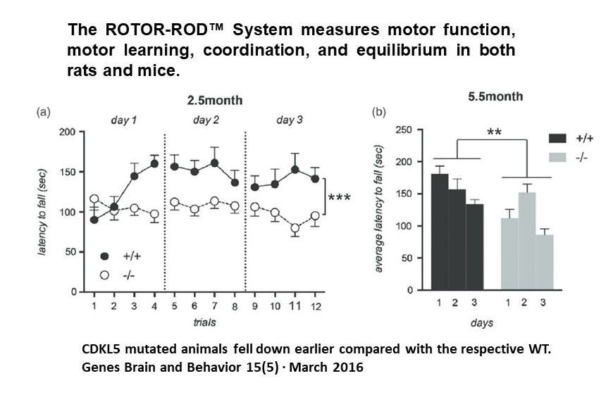 Rotor-rod Typical Data